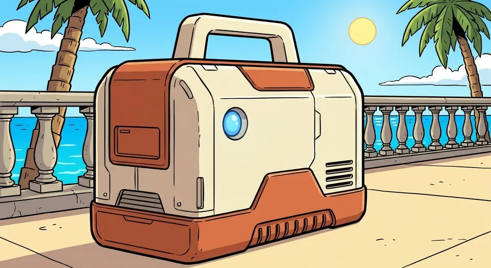 Claude Haiku 5.5 imagined as a retro AI machine