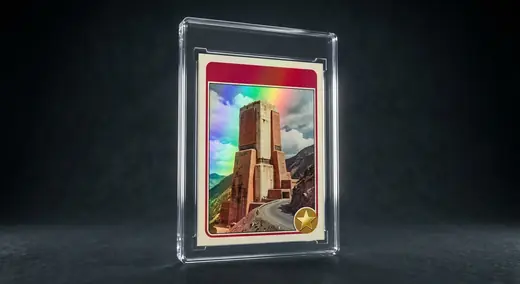 A1 Super Trump Holo Slab